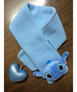 Lilo Stitch Blue Scarf with plush doll and heart. rare item. very pretty - €13,02 EUR