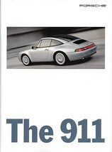 1996 Porsche 911 Carrera Brochure Catalog Us 96 4 4 S Targa Turbo 993 - £11.78 GBP