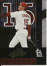 2002 Absolute Memorabilia Jim Edmonds 136 Cardinals - £0.75 GBP