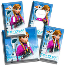 Disney Frozen Anna Olaf Light Switch Outlet Plates Room Girls Bedroom Hd Decor 2 - £7.05 GBP