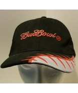 NEW NOS Vtg Baseball Trucker Cap Hat BUDWEISER 2002 BUD BOWL Black &amp; Orange - £5.31 GBP