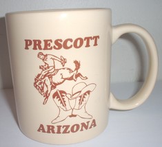 ceramic coffee mug: Prescott Arizona; World&#39;s Oldest Rodeo - £11.92 GBP