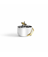 Michael Aram - Black Iris Stainless Steel and Brass Nut Dish  - 111203 - £89.59 GBP