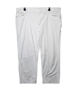 Tan Cotton Blend Flat Front Pants Size 20 - £19.83 GBP