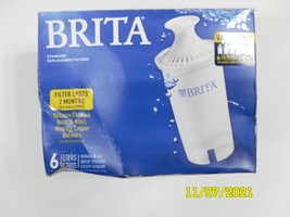 6 Pack Brita Standard Replacement Filters - £15.48 GBP