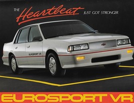 1987 Chevrolet Celebrity EUROSPORT VR sales brochure sheet 87 Chevy - £4.76 GBP