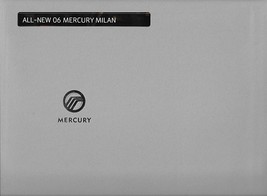 2006 Mercury MILAN sales brochure catalog portfolio US 06  - £4.72 GBP