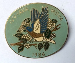 Missouri AVA IVV Volksmarch Medal Award Hiking 1986 MOVA  - £7.13 GBP