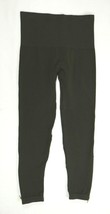 Spanx Look At Me Now Olive Green Hi Rise Gold Ankle Zip Leggings  Womens... - $44.19