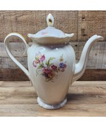 Elfenbein ROSENTHAL Lombul Gold Accent Coffee Pot - Fine Bone Porcelain ... - $68.87 CAD