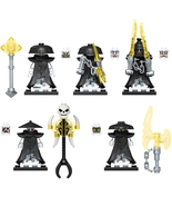 5Pcs Ninja Warrior Minifigures Forbidden Five Kur Nokt Rox Zarkt Drix Mi... - $23.89