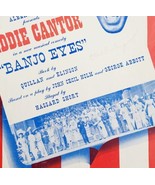 1941 Banjo Eyes Sheet Music Musical Comedy We Did It Before Eddie Cantor - £41.49 GBP