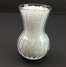 Clear Glass Trumpet Mini Flower Bud Vase Small 4&quot; - £10.38 GBP