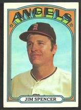 California Angels Jim Spencer 1972 Topps Baseball Card #419 vg/ex - £0.58 GBP