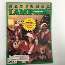 VTG National Lampoon Humor Magazine December 1983 Have A Santa-Nista Party - £11.16 GBP