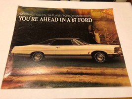 1967 Ford Sales Brochure Booklet Mustang Falcon Fairlane Thunderbird - £23.70 GBP