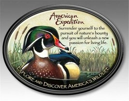 American Expedition Wood Duck Wildlife Magnet Fridge Car Men&#39;s Father Gift - £4.89 GBP