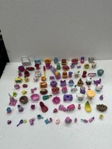 Classic SHOPKINS - Large Lot 87 ct. Figures, Pre-owned, Adorable &amp; Case - £38.26 GBP