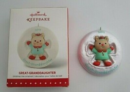 Hallmark Keepsake GREAT-GRANDDAUGHTER 2015 Christmas Tree Ornament New - £6.34 GBP