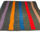 Handmade  Crochet Throw  Approx.  54&quot;X58&quot; Country Cottage Granny Core - $28.00
