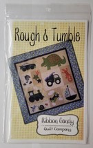 Rough &amp; Tumble Quilt Pattern 42&quot; x 42&quot; Ribbon Candy Quilt Company - £9.46 GBP