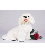 Bichon Frise Cremation Pet Urn for Secure Installation of Your Beloved p... - $150.37 CAD