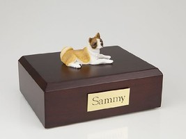 King Products Pet Cremation Urn - Akita, Laying Figurine On Traditional, Small,  - £135.06 GBP