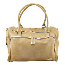 Isoki Isoki Double Zip Satchel Nappy Bag (Latte) - $138.89