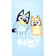 Bluey and Bingo Beach Towel Blue - £19.96 GBP