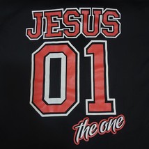 VTG Jesus Warriors 01 Black Red Streetwear Urbanwear Heavy 2 Layer Shirt... - £66.86 GBP