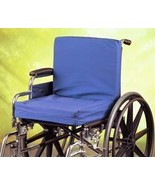 King Products Wheelchair Cushion - 16&quot;x18&quot;x2&quot; Convoluted Foam with 2&quot; Ba... - £51.83 GBP