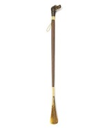 Shoehorn Chocolate Brown Lab Dog Handle. Long Reach At 29 Inches Long. M... - $93.96 CAD