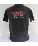 True Hair Metal Shirt - Aerowsmith Logo - Fan Club Shirt - Men&#39;s Large  - $61.54 CAD
