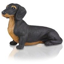 Dachshund Shorthair Black and Tan Cremation Pet Urn for secure installation of y - £87.68 GBP
