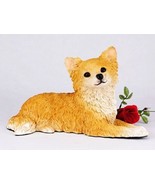 Chihuahua Longhair, Fawn and White, Cremation Pet Urn for Secure Install... - $149.72 CAD