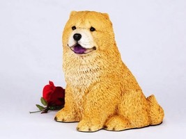 Chow Red Cremation Pet Urn for Secure Installation of Your Beloved pet&#39;s... - $109.95