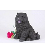 Chow Black Cremation Pet Urn for Secure Installation of Your Beloved pet... - $109.95