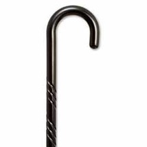 Carved Wood Walking Cane Black - £30.73 GBP