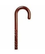Carved Wood Walking Cane Rosewood - £31.89 GBP