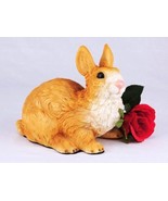 Rabbit, Brown and White Cremation Pet Urn for Secure Installation of You... - $150.37 CAD