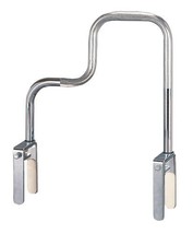 Tub Rail - Bathtub safety rail-high profile, 1&quot; tubing with knurled safe... - $81.99