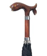 Umbrella, The Trout. Handle Made in Italy. for The Ultimate Fisherman Or... - $114.38 CAD