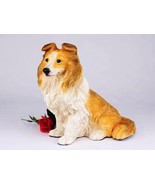 Sheltie Tri-Color Cremation Pet Urn for Secure Installation of Your Belo... - $149.72 CAD
