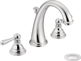 Bathroom Faucet With Two Handles And A High Arc In Chrome From Moen, Model - £204.56 GBP