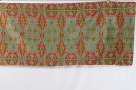 Pottery Barn Sonja Ikat Print Velvet 14 x 36 Pillow Cover - £38.36 GBP