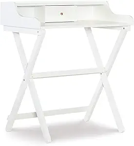 Home Dcor Mable White Folding Desk - $196.99