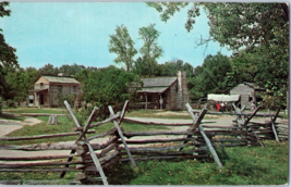 New Salem State Park Lincolns New Salem Illinois Postcard - $6.88