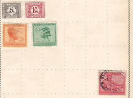 BELGIAN CONGO  Amazing Very Old Used Stamps Hinged/Glued on list - £0.57 GBP