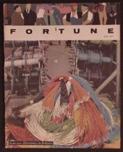 1957 Fortune Cover Alan Fletcher painted art vintage Texas Instruments - $17.95