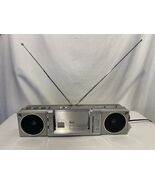 VINTAGE  JVC RC S55JW MINI BOOMBOX PORTABLE CASSETTE TAPE *SEE VIDEO* - $178.19